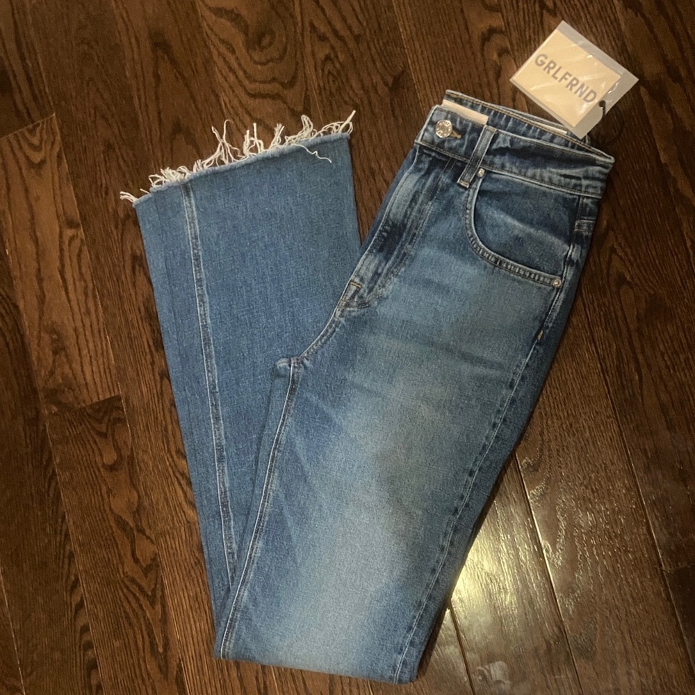 GRLFRND High Rise Bootcut size 26